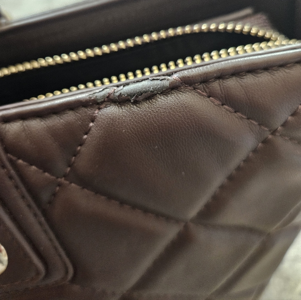 Mario Valentino Brown Ocarina Shopper Bag - Picture 6 of 9